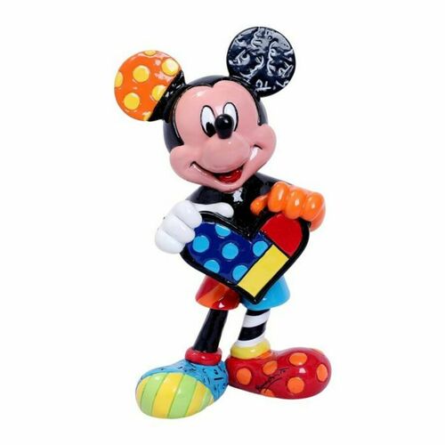 Mickey Mouse holding Heart by Britto