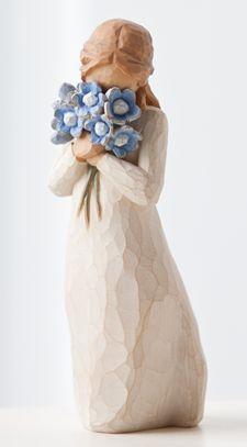 Willow Tree Figurine Forget Me Not