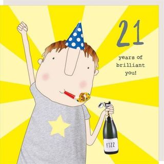 21 years of brilliant you card