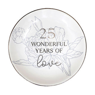 25th Anniversary Trinket Plate
