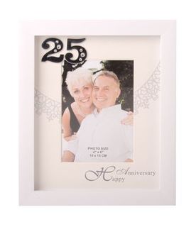 25th Silver Anniversary Frame