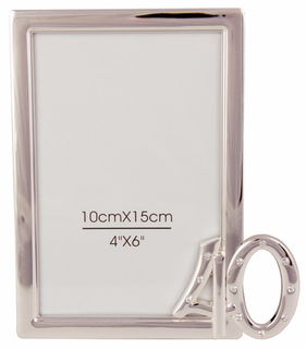 40th Birthday Photo Frame