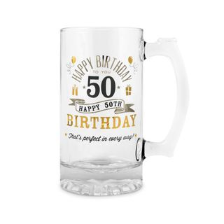 50th Birthday Tankard