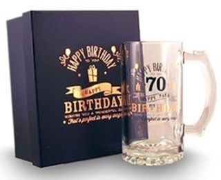 70th Birthday Beer Tankard