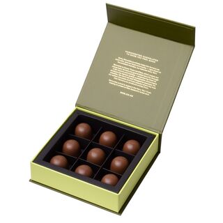 9 Hazelnut Crispy Praline Milk Chocolates