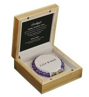 Amethyst Gemstone Bracelet