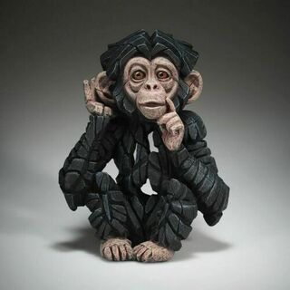 Baby Chimp Edge Sculpture