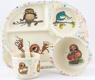Bamboo Dinner Set Kiwi