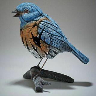 Edge Western Bluebird Sculpture
