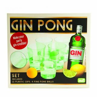 Gin Pong Drinking Game