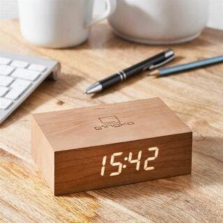 Gingko Cherry Flip Click Clock