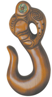 Hand Carved Hook 24 cm