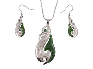 Jade Resin Manaia Set