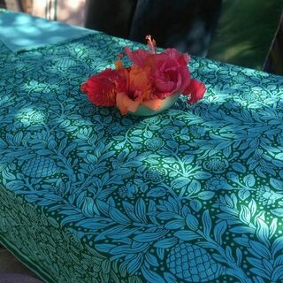 Kauri and Rohutu Tablecloth