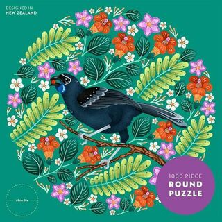 Kokako Round Puzzle 1000 Piece