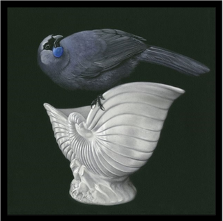 Kokako on Crown Lynn
