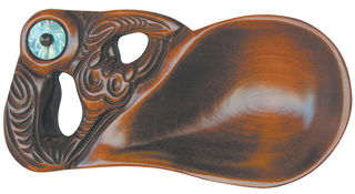 Hand Carved Mania Bowl