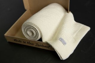Merino NZ made Bassinet Blanket
