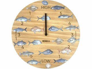 Moana Road Fishing Tide Clock