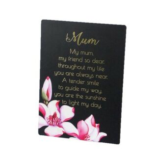 My Mum Plaque