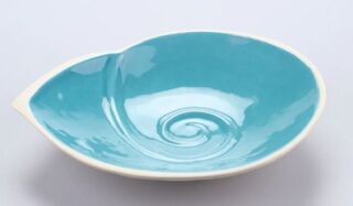 Nautilus Plate Aqua