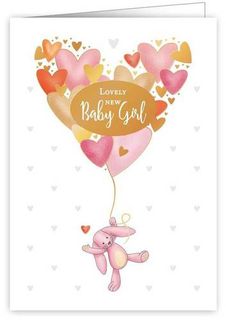New Baby Girl Card