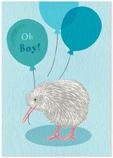 Oh Boy Baby Card