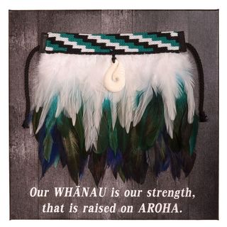 Our Whanau Korowai Art Work