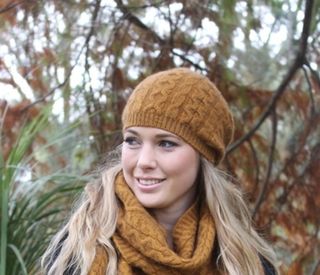 Possum Merino Opito Cable Beanie 