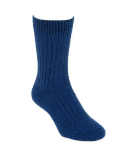 Possum Merino Rib Socks Lagoon