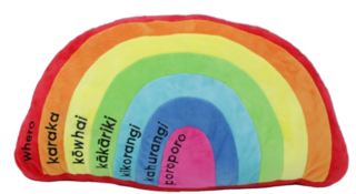 Rainbow Kids Cushion