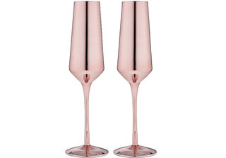 Rose Champagne Glass Set of 2