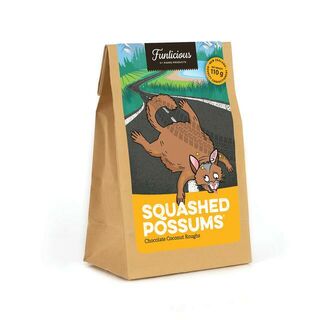 Squashed Possums  Chocolate Coconut Roughs
