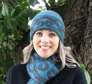 Teal Aroha Beanie