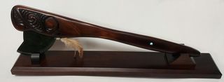 Tewhatewha with Pounamu Blade