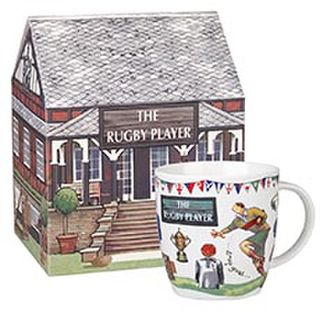 The Rugby Player Mug in Giftbox