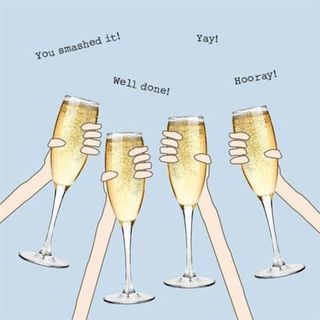 Well Done Cheers Card
