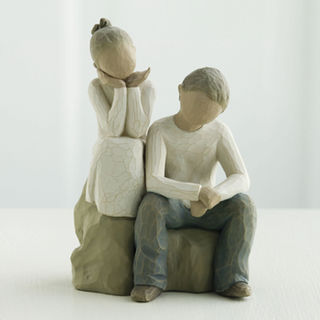 Willow Tree Figurine Brother & Sister