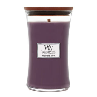 WoodWick Amethyst Amber Candle Large