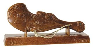 Hand Carved 21st Wahaika on Base