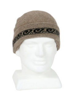 Koru Beanie Natural Black