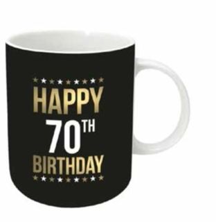 Happy 70th Birthday Mug