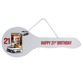21st Mirror Key with Cars