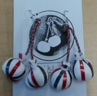 Handmade Poi Earrings