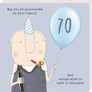 70 Birthday Card