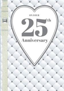 Silver Anniversary Card