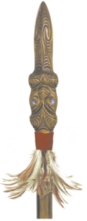 NZ Made Maori Taiaha 152cm
