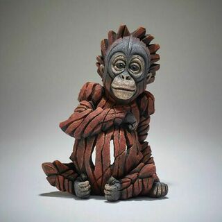 Baby Orangutan Sculpture