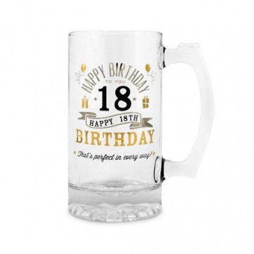 18th Birthday Beer Tankard