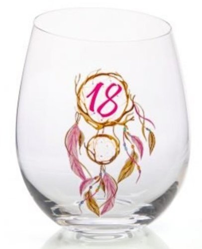 18th Dream Stemless Glass